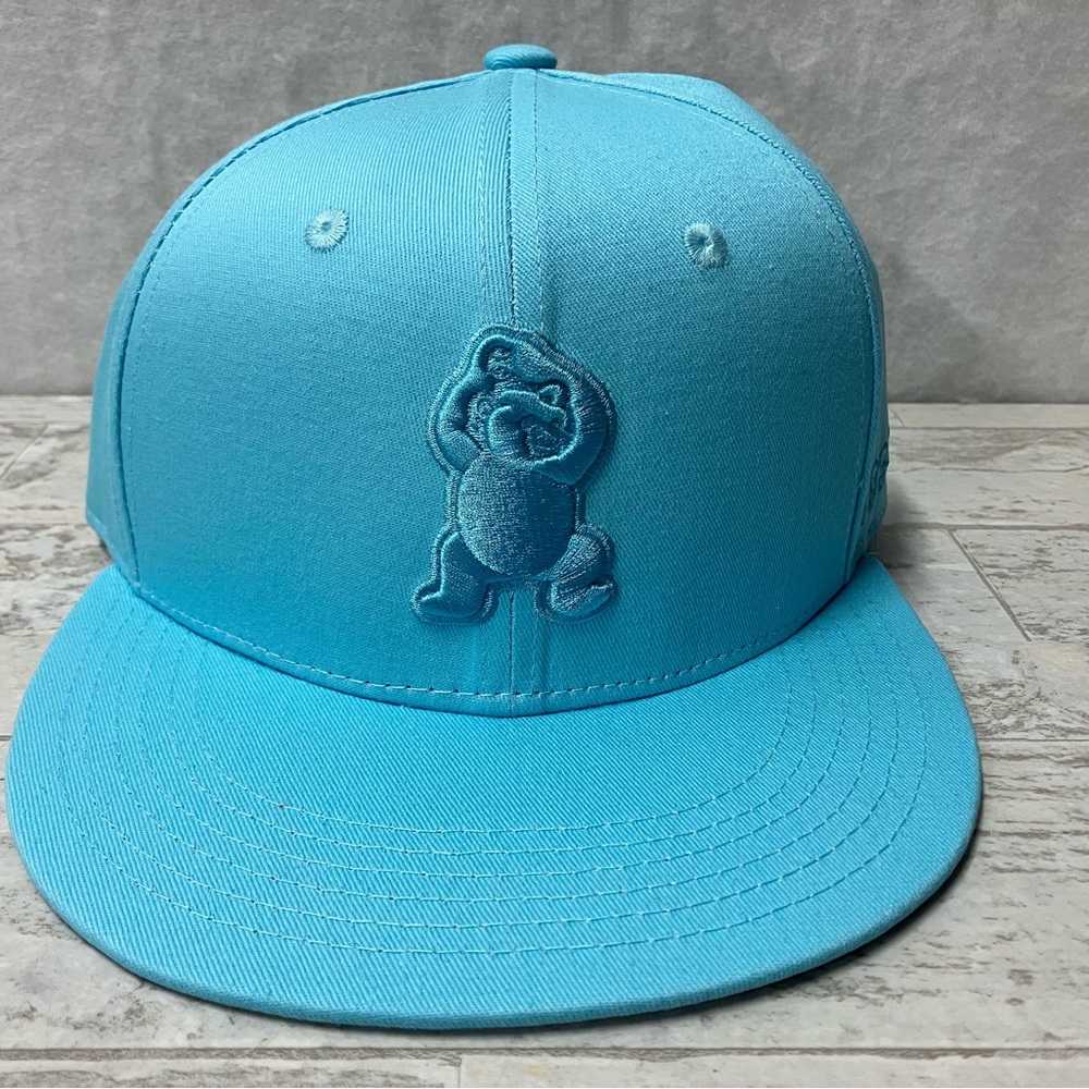 2023 MLB Chicago Cubs SGA Baby Blue 1934 Logo Bleacher Baseball Cap Hat 6/16/23